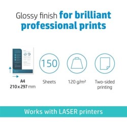 Papel para Imprimir HP A4 (Reacondicionado A)
