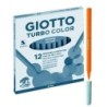 Set de Rotuladores Giotto Turbo Color Naranja (10 Unidades)