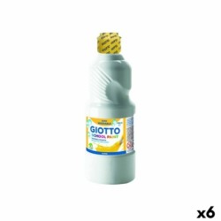 Témpera Giotto   Blanco 500 ml (6 Unidades)