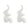 Sujetalibros Home ESPRIT Resina Elefante 14,5 x 9 x 29,5 cm