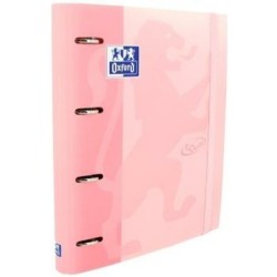 Carpeta de anillas Oxford TOUCH Rosa A4+ (4 Unidades)