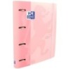 Carpeta de anillas Oxford TOUCH Rosa A4+ (4 Unidades)