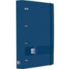 Carpeta de anillas Oxford LIVE&GO Azul marino A4+ (4 Unidades)