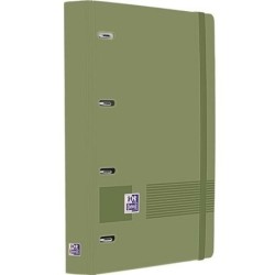 Carpeta de anillas Oxford LIVE&GO Verde A4+ (4 Unidades)