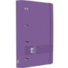Carpeta de anillas Oxford LIVE&GO Lila A4+ (4 Unidades)
