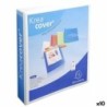 Carpeta de anillas Exacompta KREACOVER Blanco A4+ (10 Unidades)
