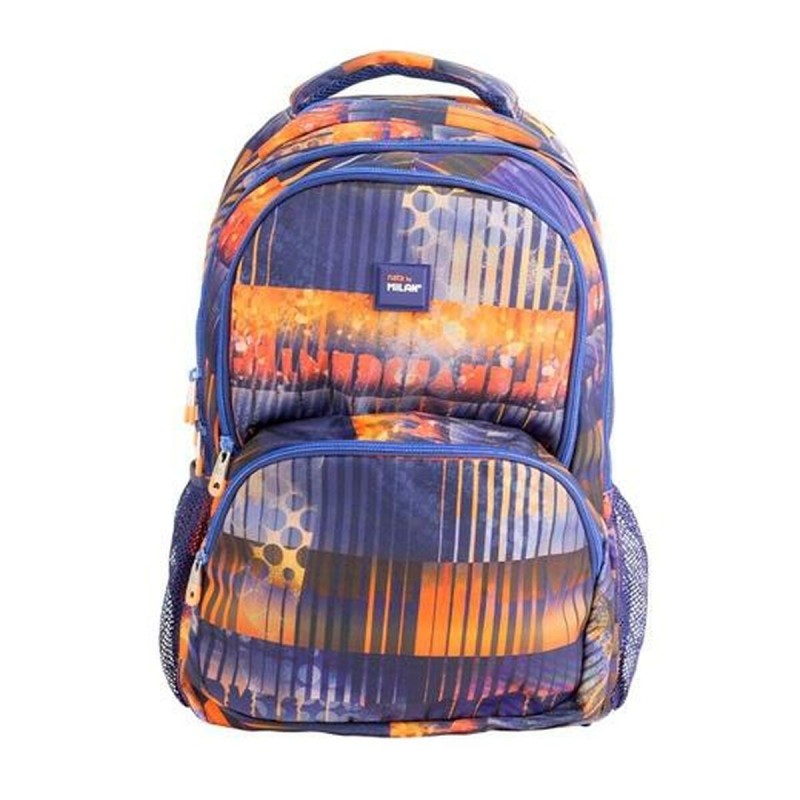 Mochila Escolar Milan Azul marino 46,5 x 30 x 17 cm Mochila Escolar Milan Azul marino 46,5 x 30 x 17 cm
