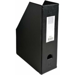 Revistero Exacompta Negro A4 PVC (10 Unidades)