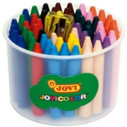 Ceras de colores Jovi JOVICOLOR Multicolor (6 Unidades)