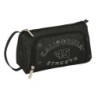 Estuche Escolar con Accesorios Safta California Negro 20 x 11 x 8.5 cm (32 Piezas)