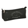 Estuche Escolar Safta California Negro 21 x 8 x 7 cm