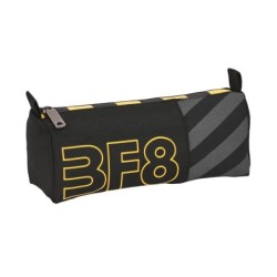 Estuche Escolar BlackFit8 Zone Negro 21 x 8 x 7 cm