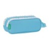 Portatodo Doble Benetton Spring Azul cielo 21 x 8 x 6 cm