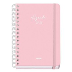 Agenda DOHE SERENITY WIRE´O Rosa A5 150 x 210 mm 2025-2026 (20 Unidades)