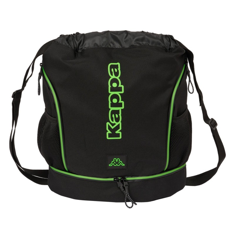 Mochila Saco Infantil Kappa Black Negro 35 x 40 x 1 cm Mochila Saco Infantil Kappa Black Negro 35 x 40 x 1 cm