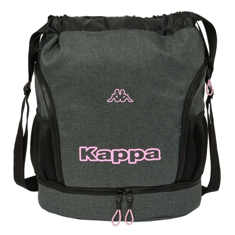 Mochila Saco Infantil Kappa Silver pink Gris 35 x 40 x 1 cm Mochila Saco Infantil Kappa Silver pink Gris 35 x 40 x 1 cm