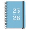 Agenda DOHE GRAMMAR Azul A5 150 x 210 mm 2025-2026 (20 Unidades)