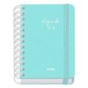 Agenda DOHE SERENITY WIRE´O Verde A6 120 x 170 mm 2025-2026 (20 Unidades)
