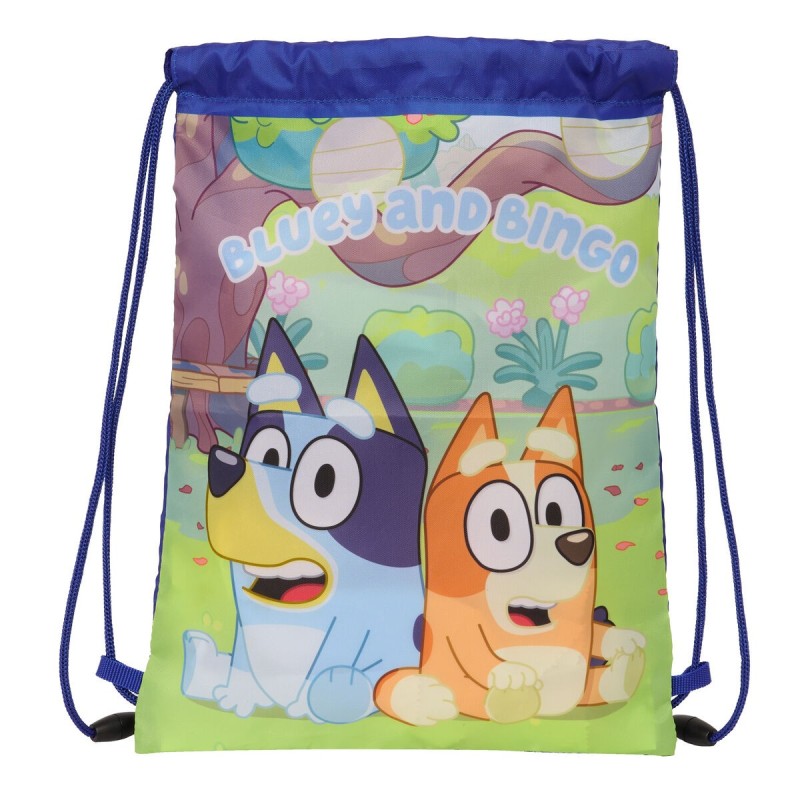 Bolsa Mochila con Cuerdas Bluey Azul marino 26 x 34 x 1 cm Bolsa Mochila con Cuerdas Bluey Azul marino 26 x 34 x 1 cm