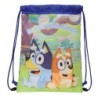Bolsa Mochila con Cuerdas Bluey Azul marino 26 x 34 x 1 cm