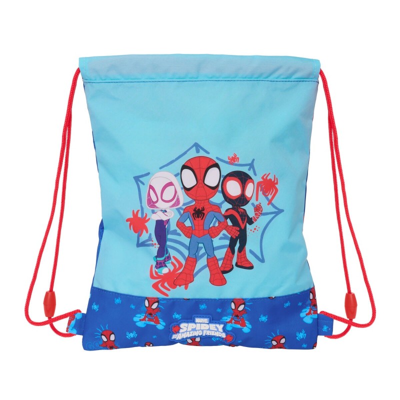 Bolsa Mochila con Cuerdas Spidey Azul 26 x 34 x 1 cm Bolsa Mochila con Cuerdas Spidey Azul 26 x 34 x 1 cm