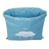 Bolsa Mochila con Cuerdas Safta Nube Azul 26 x 34 x 1 cm