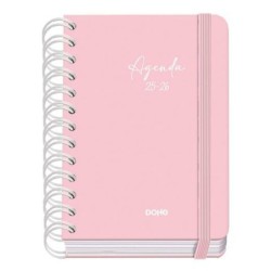 Agenda DOHE SERENITY WIRE´O Rosa A6 120 x 170 mm 2025-2026 (20 Unidades)