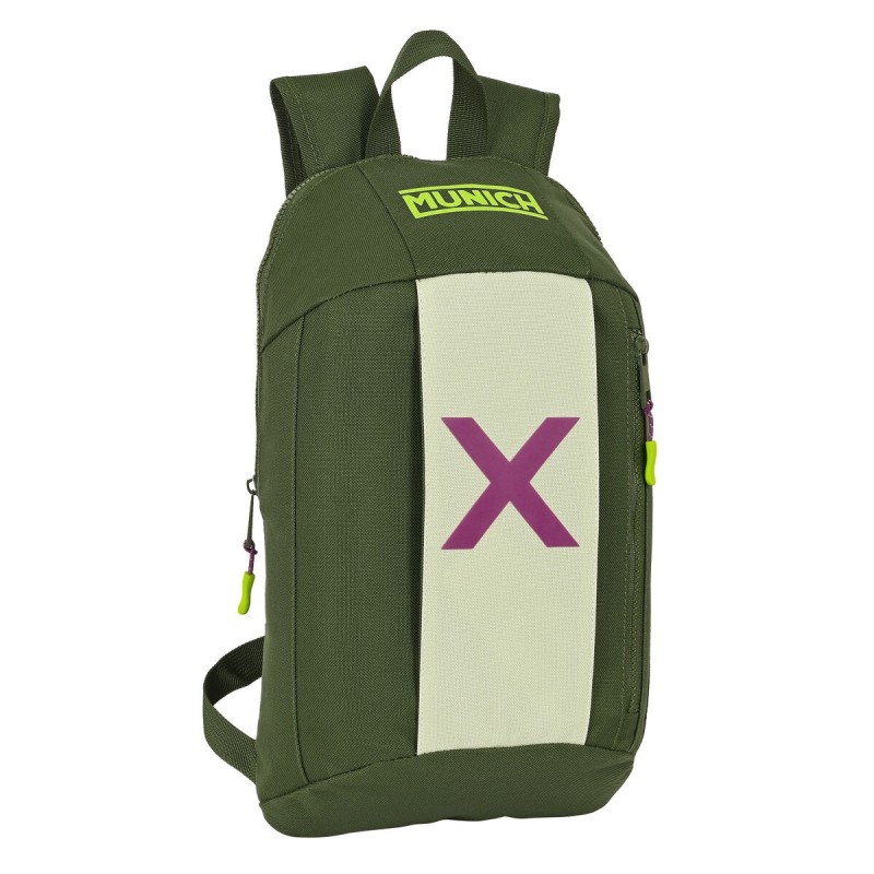 Mochila Munich Bright khaki Mini Verde 22 x 39 x 10 cm Mochila Munich Bright khaki Mini Verde 22 x 39 x 10 cm