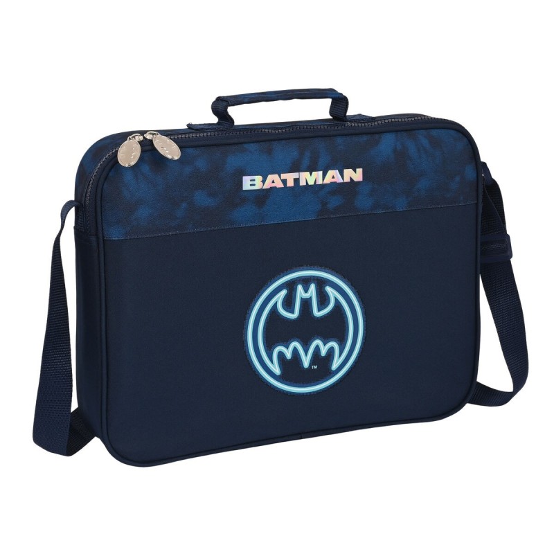 Cartera Escolar Batman Legendary Azul marino 38 x 28 x 6 cm Cartera Escolar Batman Legendary Azul marino 38 x 28 x 6 cm