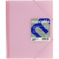 Carpeta Clasificadora Grafoplas Rosa claro A4