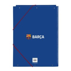 Carpeta F.C. Barcelona Azul Granate A4