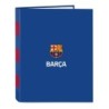 Carpeta de anillas F.C. Barcelona Azul Granate A4 26.5 x 33 x 4 cm