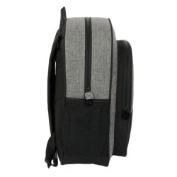 Mochila Escolar Harry Potter House of champions Negro Gris 32 X 38 X 12 cm