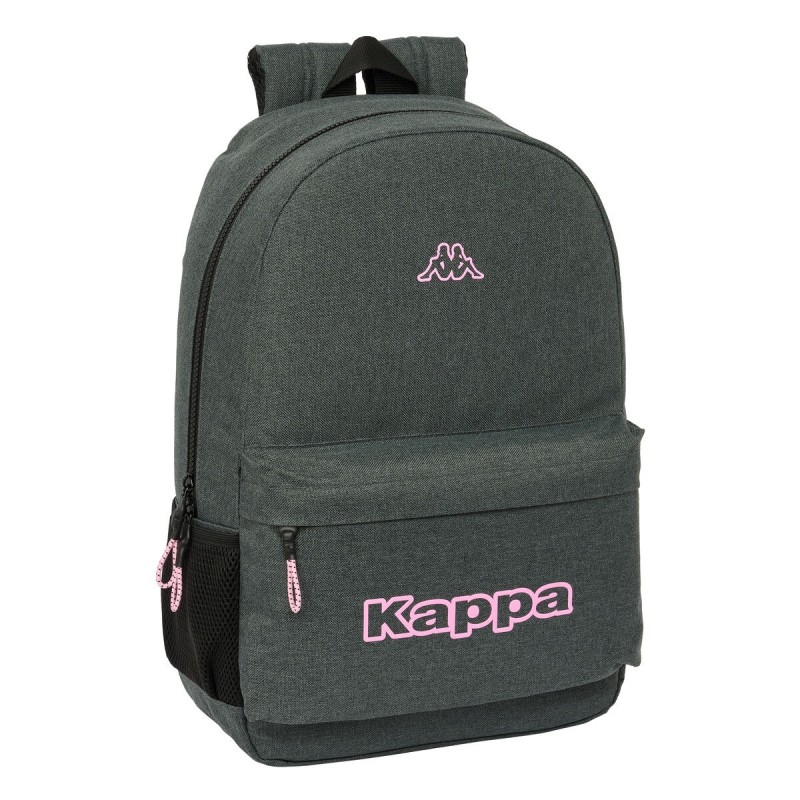 Mochila Escolar Kappa Silver pink Gris 30 x 14 x 46 cm Mochila Escolar Kappa Silver pink Gris 30 x 14 x 46 cm