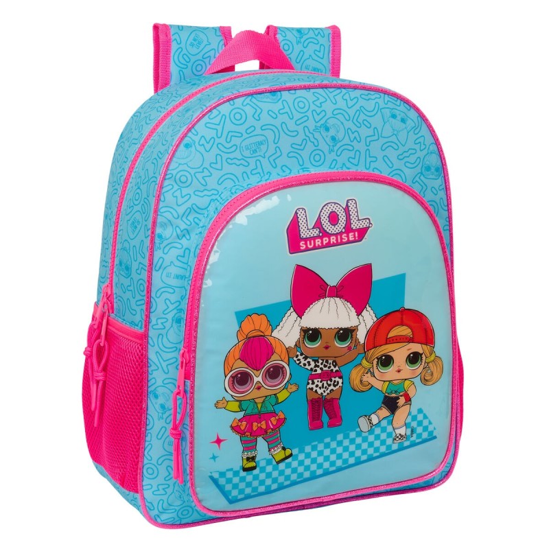 Mochila Escolar LOL Surprise! Divas Azul 32 X 38 X 12 cm Mochila Escolar LOL Surprise! Divas Azul 32 X 38 X 12 cm