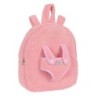 Mochila Infantil Safta Oso de Peluche Rosa 23 x 27 x 7,5 cm