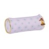 Estuche Escolar Cilíndrico Wish Lila 20 x 7 x 7 cm