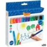 Set de Rotuladores Jovi Maxi Multicolor 24 Piezas (20 Unidades)