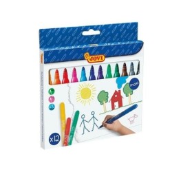 Set de Rotuladores Jovi Maxi Multicolor 12 Piezas (12 Unidades)