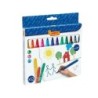 Set de Rotuladores Jovi Maxi Multicolor 12 Piezas (12 Unidades)