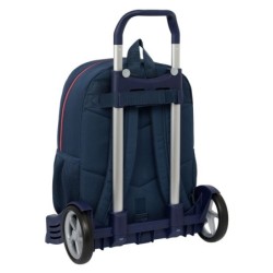 Mochila Escolar con Ruedas El Ganso Classic Azul marino 32 x 43 x 14 cm