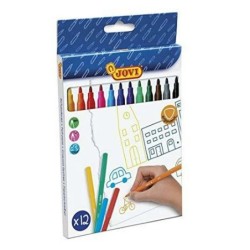 Set de Rotuladores Jovi Multicolor 12 Piezas (12 Unidades)