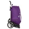 Mochila Escolar con Ruedas Real Valladolid C.F. Morado 32 x 44 x 16 cm