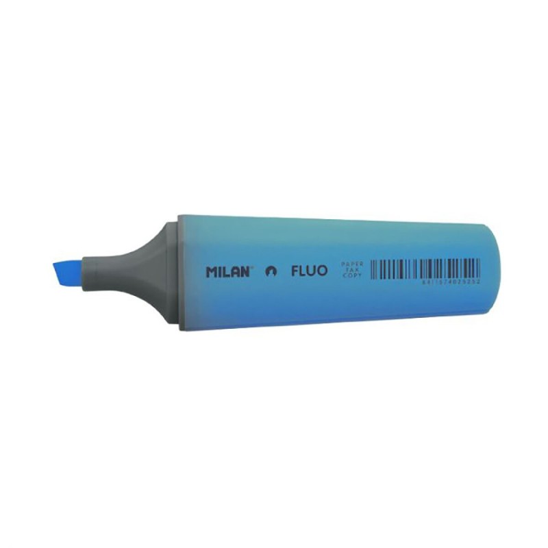 Set de Marcadores Fluorescentes Milan Azul (12 Unidades) Set de Marcadores Fluorescentes Milan Azul (12 Unidades)