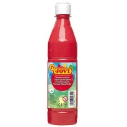 Témpera Jovi Bermellón 500 ml (12 Unidades)