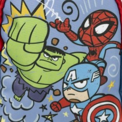 Mochila Infantil The Avengers Bandolera Azul 13 x 23 x 7 cm