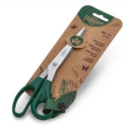 Tijeras Faibo Verde Acero Inoxidable 21 cm (10 Unidades)