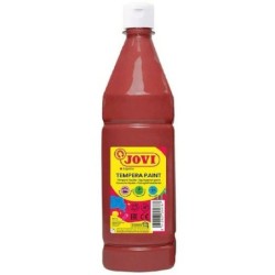 Témpera Jovi Marrón 1 L (6 Unidades)