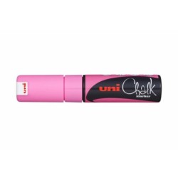 Rotuladores de tiza líquida Uni-Ball PWE-8K Rosa (6 Piezas) (6 Unidades)