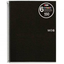 Cuaderno Miquelrius Grafito A4 150 Hojas (5 Unidades)